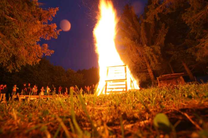 Ein stimmungsvoller Tagesabschluss.