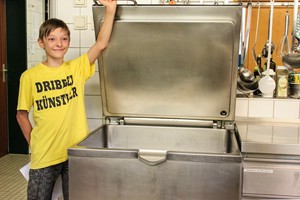 Riesige Küchenausstattung 